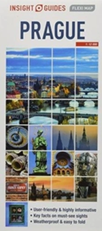 Image of Insight Guides Flexi Map Prague Sheet map