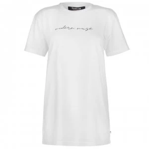 Image of Firetrap Blackseal Maia T Shirt - White Modern W