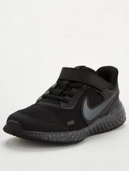 Image of Nike Revolution 5 Childrens Trainers - Black