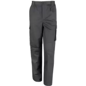 Image of Result Unisex Work-Guard Windproof Action Trousers / Workwear (5XL) (Black) - Black