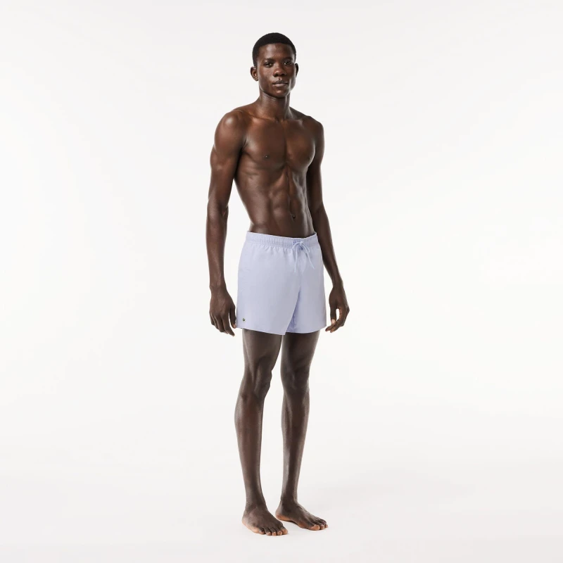 Image of Lacoste Taff Swim Shorts Mens Lt Blue IL3 male S