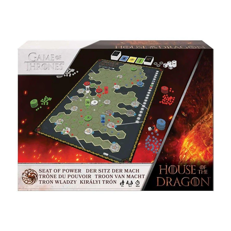 Image of House Of The Dragon Seat Of Power Board Game