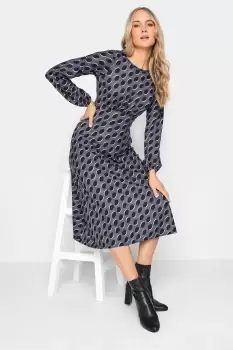Image of Tall Womens Spot Print Dress