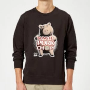 Image of Toy Story Kung Fu Pork Chop Sweatshirt - Black - S