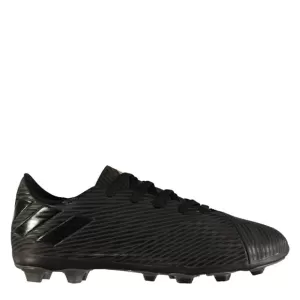 Image of adidas Junior Nemeziz 19.4 Firm Ground Football Boots - Black, Size 10