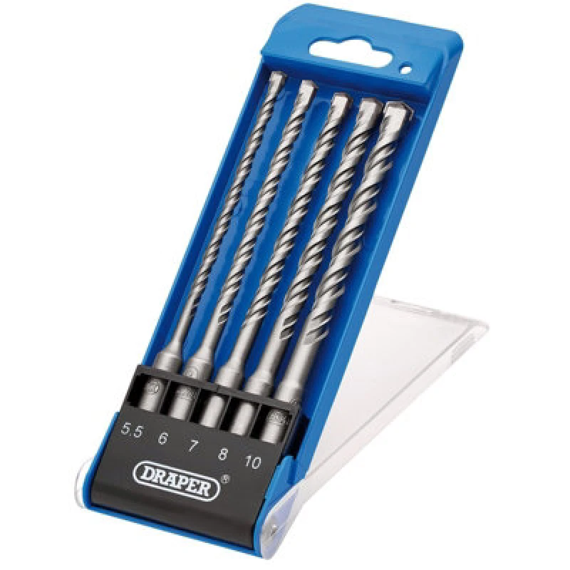 Image of Draper 5 Piece SDS Plus Drill Bit Set DBSDS1