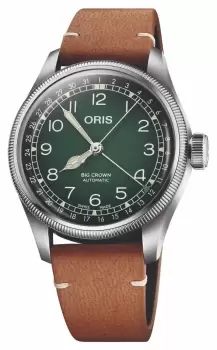Image of ORIS 01 754 7779 4067-SET Big Crown X Cervo Volante Green Watch
