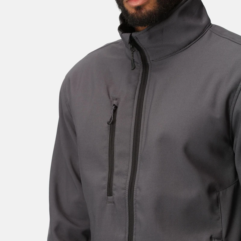 Image of Regatta Mens H/M Softshell Jacket Seal Grey male S