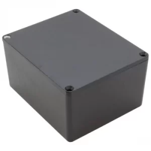 Image of Hammond 1590CEBK Diecast Enclosure Black (120 x 100 x 64mm)
