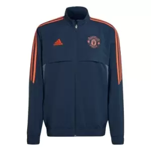 Image of adidas Manchester United Condivo 22 Presentation Jacket M - Blue