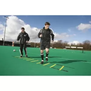 Image of Precision Adjustable Agility Ladder (One Size) (Black/Yellow)