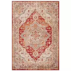 Image of Oriental Weavers - Valeria 1803 r 160cm x 230cm Rectangle - Ivory and Red