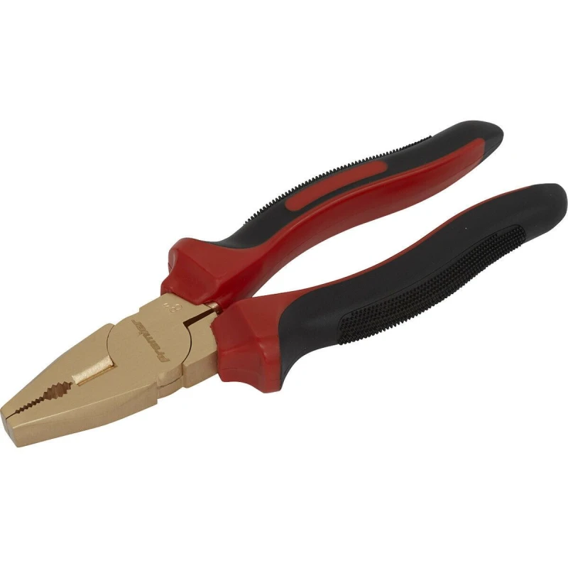 Image of Loops 200mm Non-Sparking Combination Pliers - Gripping & Cutting Pliers - Die Forged Multi