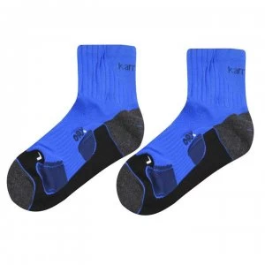 Image of Karrimor Dri Skin 2 Pack Running Socks Mens - Blue/Navy