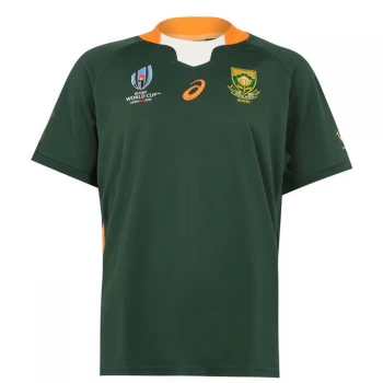 Image of Asics Home Top Mens - Oak Green