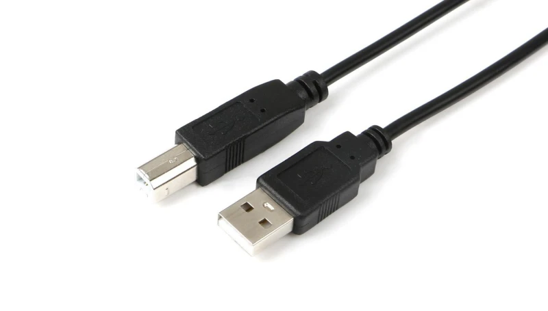 Image of Microconnect USBAB3B USB cable USB 2.0 3m USB A USB B Black