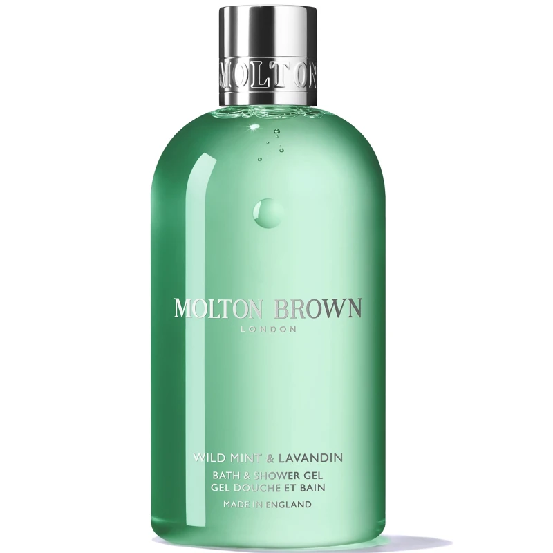 Image of Molton Brown Wild Mint & Lavandin Bath & Shower Gel 300ml
