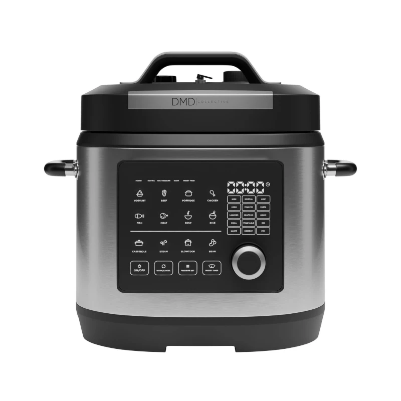 Image of DMD Collective 23-in-1 6L Electric Pressure Cooker Silver/Black unisex 6L