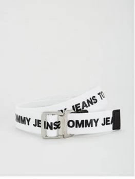 Image of Tommy Jeans Webbing Belt 3.5 - White