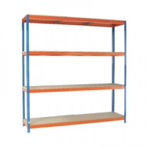 Image of Slingsby VFM OrangeZinc Heavy Duty Painted Shelving Unit 379234