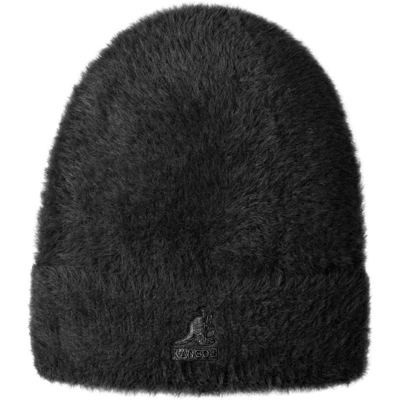 Image of Kangol Adults Faux Fur Beanies Black unisex One Size