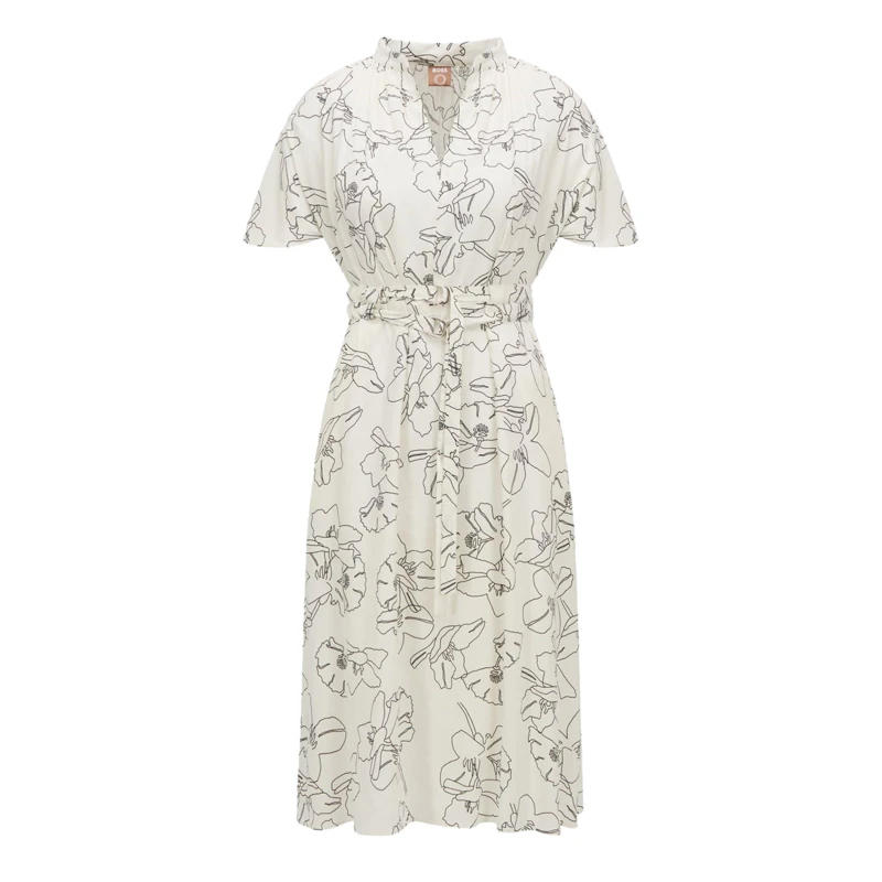 Image of Boss Dalluah Dress Multi Colour female 8