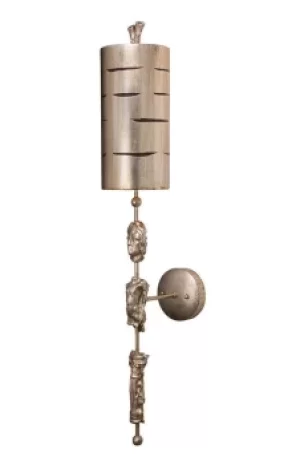 Image of Fragment 1 Light Indoor Wall Light Silver Leaf, E27