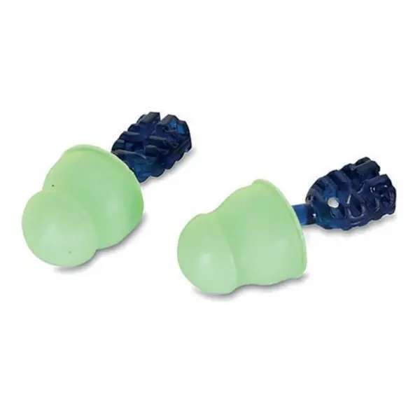 Image of QED Beeswift QED Foam Earplugs SNR 36 (Pack of 200) Green QED601