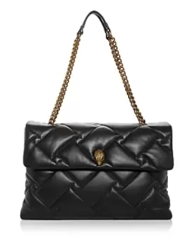 Image of Kurt Geiger London Kensington XXL Soft Quilted Leather Shoulder Bag