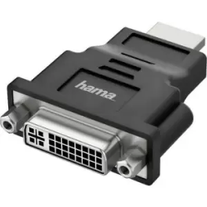 Image of Hama 00200339 DVI / HDMI Adapter [1x UK plug - 1x HDMI plug] Black