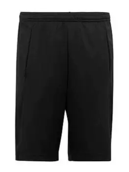 Image of adidas Sportswear Adidas Junior Boys Train Essentials Logo Shorts, Black/White, Size 9-10 Years