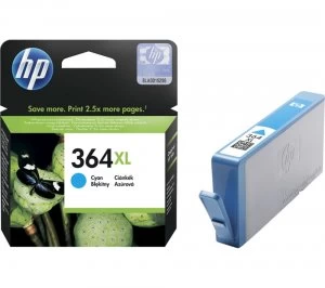 Image of HP 364XL Cyan Ink Cartridge