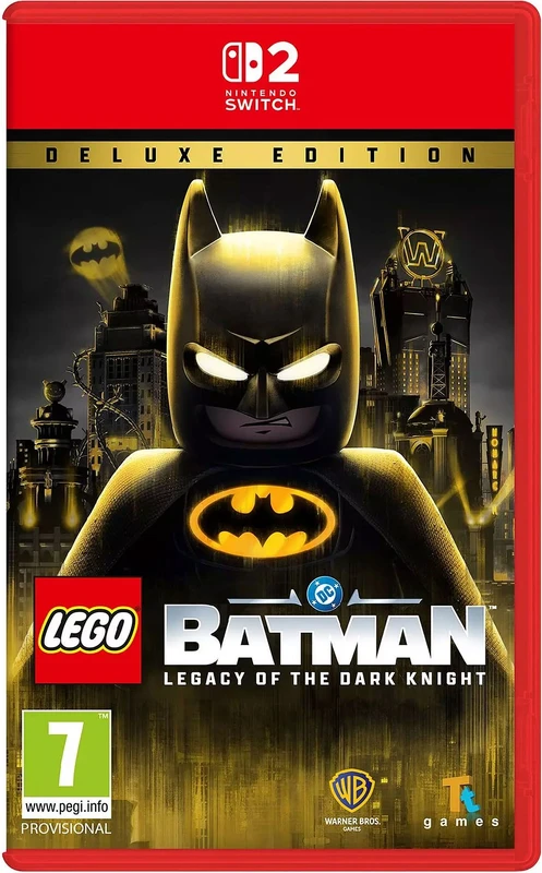 Image of Lego Batman Legacy of the Dark Knight Deluxe Edition Nintendo Switch 2 Game