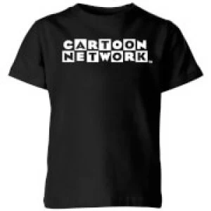 Image of Cartoon Network Logo Kids T-Shirt - Black - 3-4 Years