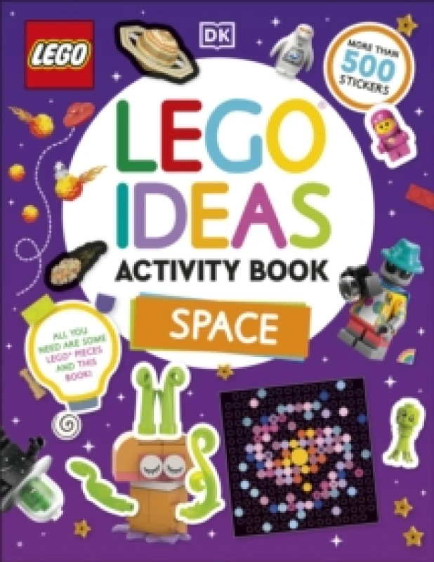 Image of LEGO Ideas Activity Book Space : Packed with LEGO Building and Sticker Activities and Fun Facts. With 500+ Stickers! Paperback / softback