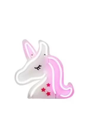 Image of Glow Neon Unicorn Table Lamp