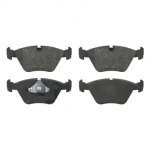 Image of Brake Pad set 16000 by Febi Bilstein Front Axle