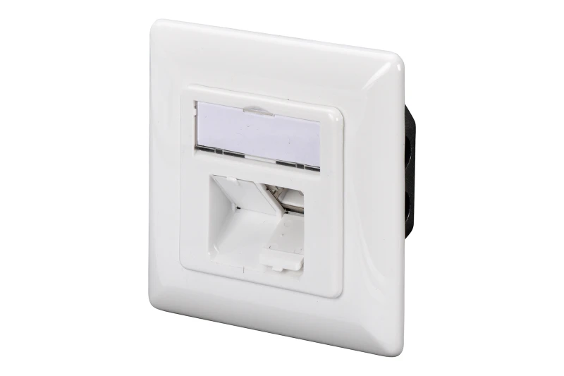 Image of Digitus CAT 6 wall outlet. flush mount