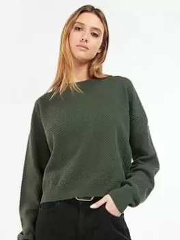 Image of Barbour International Monaco Knit - Green, Size 14, Women