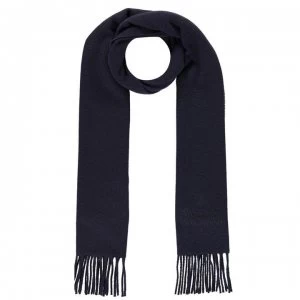 Image of Vivienne Westwood Accessories Embroidered Logo Scarf - Navy