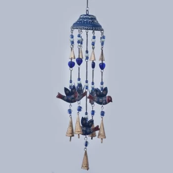 Image of Windchime - Blue Birds & Bells