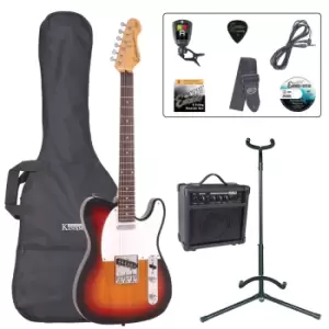 Image of Encore E2 Electric Guitar Outfit - Sunburst