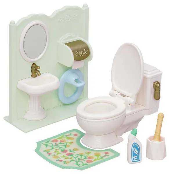 Image of Sylvanian Families Sylvanian Families Toilet Set