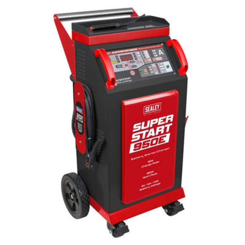 Image of Sealey SUPERSTART950E Battery Starter and Charger SUPERSTART950E Output Voltage: 6v, 12v or 24v