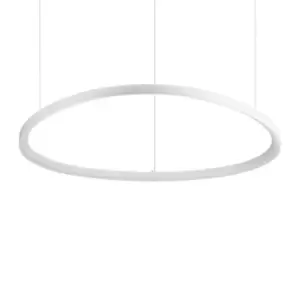 Image of GEMINI 105cm Integrated LED Pendant Ceiling Light White, 3000K