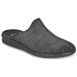 Image of Romika Westland BELFORT 123 mens Slippers in Black - Sizes 9,9.5,10.5,11