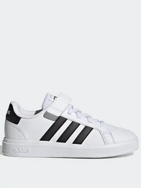 Image of adidas Grand Court Junior Boys Trainers - Size 4