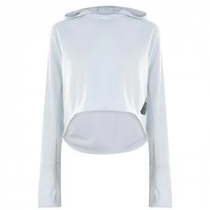 Image of adidas Adapt Hoodie Ladies - Blue Tint