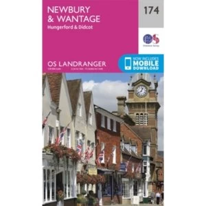 Image of Newbury & Wantage, Hungerford & Didcot by Ordnance Survey (Sheet map, folded, 2016)