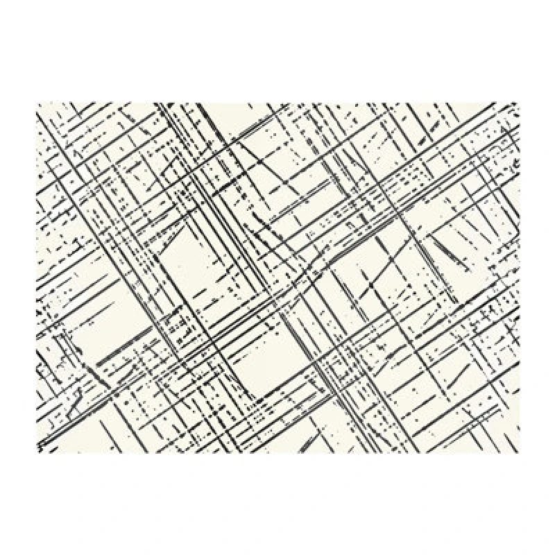 Image of Warren Reed Designer Monochrome Distressted Pattern Glass Chopping Board